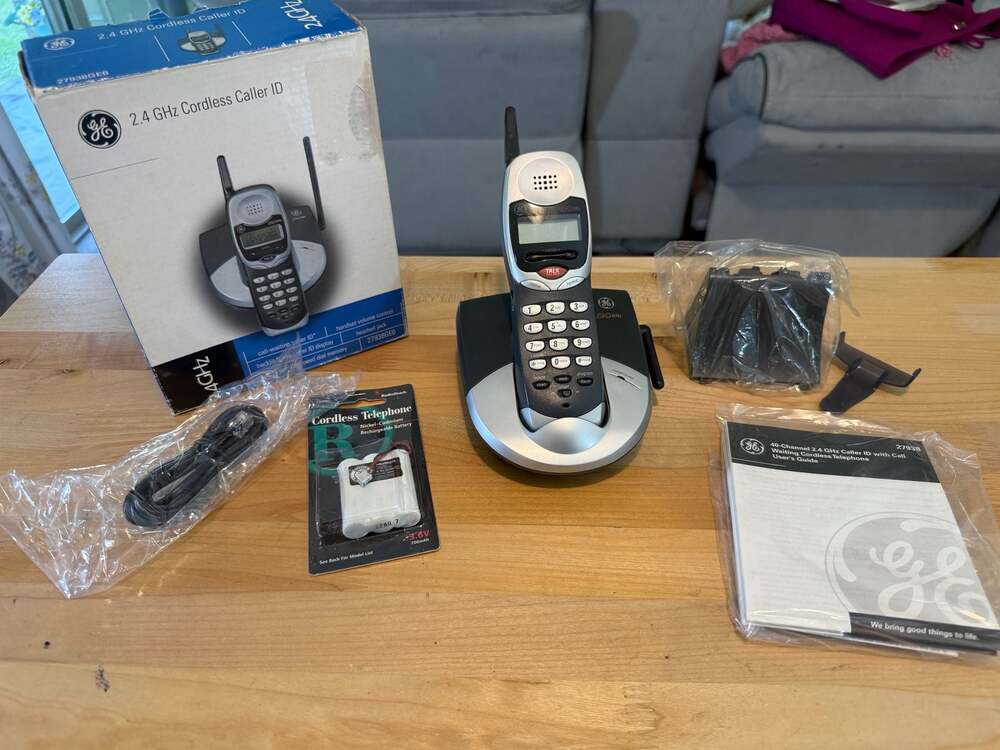 GE 40-Channel 2.4 GHz Cordless Telephone with Caller ID